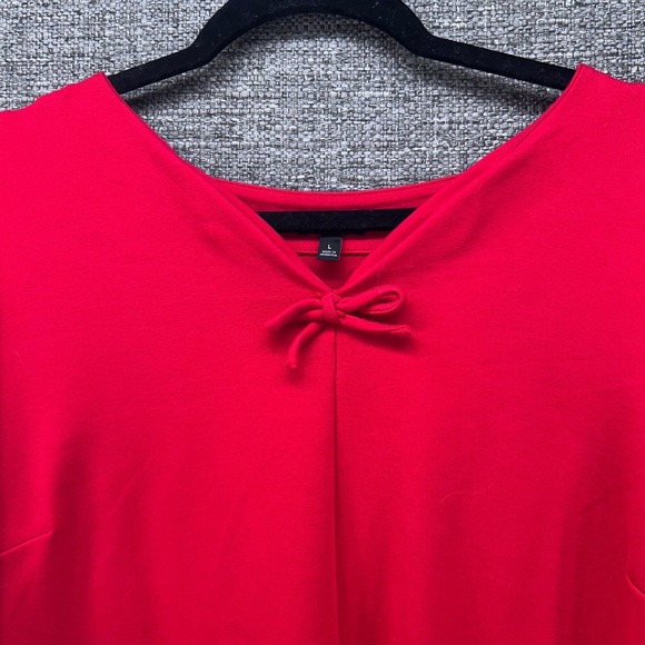 Talbots‎ Blouse Red Large - Picture 3 of 10
